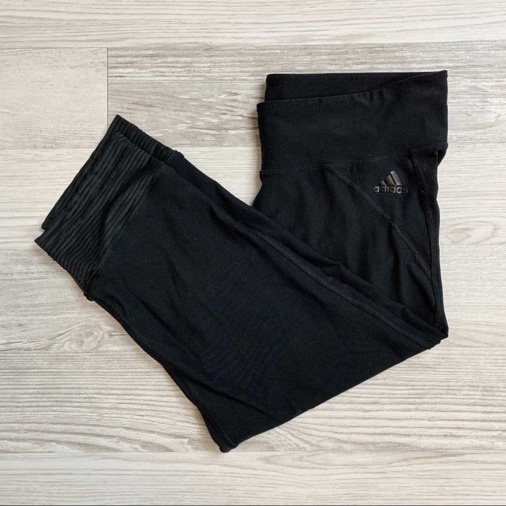 Adidas Climalite Mesh Leg Capri Leggings